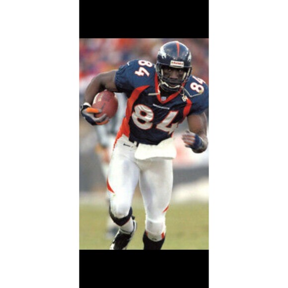 Shannon Sharpe (Nike)-(Broncos)-(Jersey)-(Blue)-(Good Condition)-(Size XL)-$90 - Picture 8 of 10